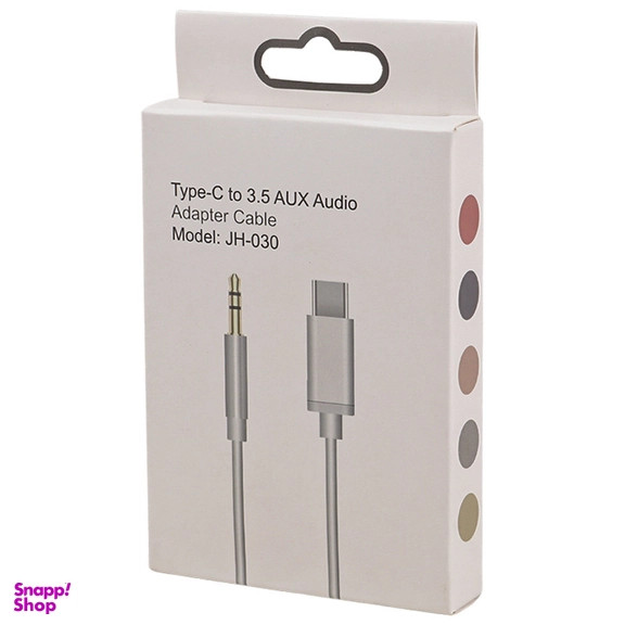 کابل تبدیل usb-c به AUX مدل JH-030- کد31