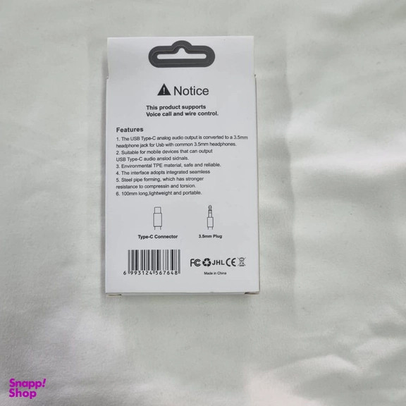 کابل تبدیل usb-c به AUX مدل JH-030- کد31