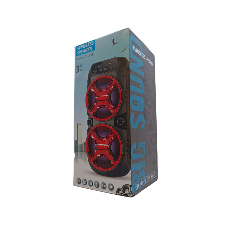 اسپیکر بلوتوثی قابل حمل مدل KTX-1588A