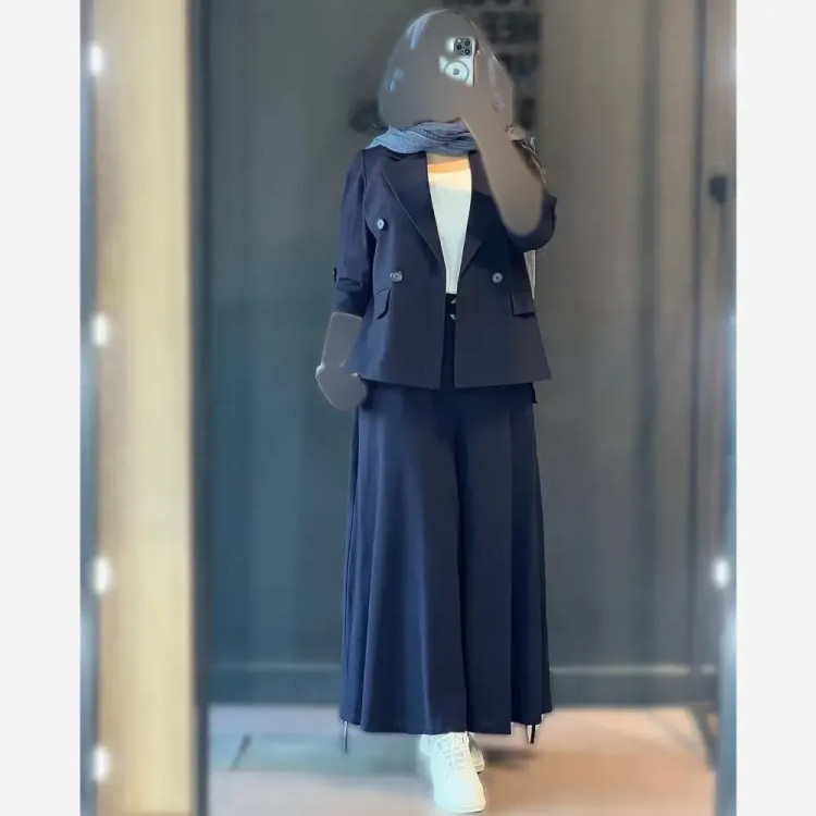 ست کت و شلوار زنانه مدل سارینا جنس لنین درجه یک
