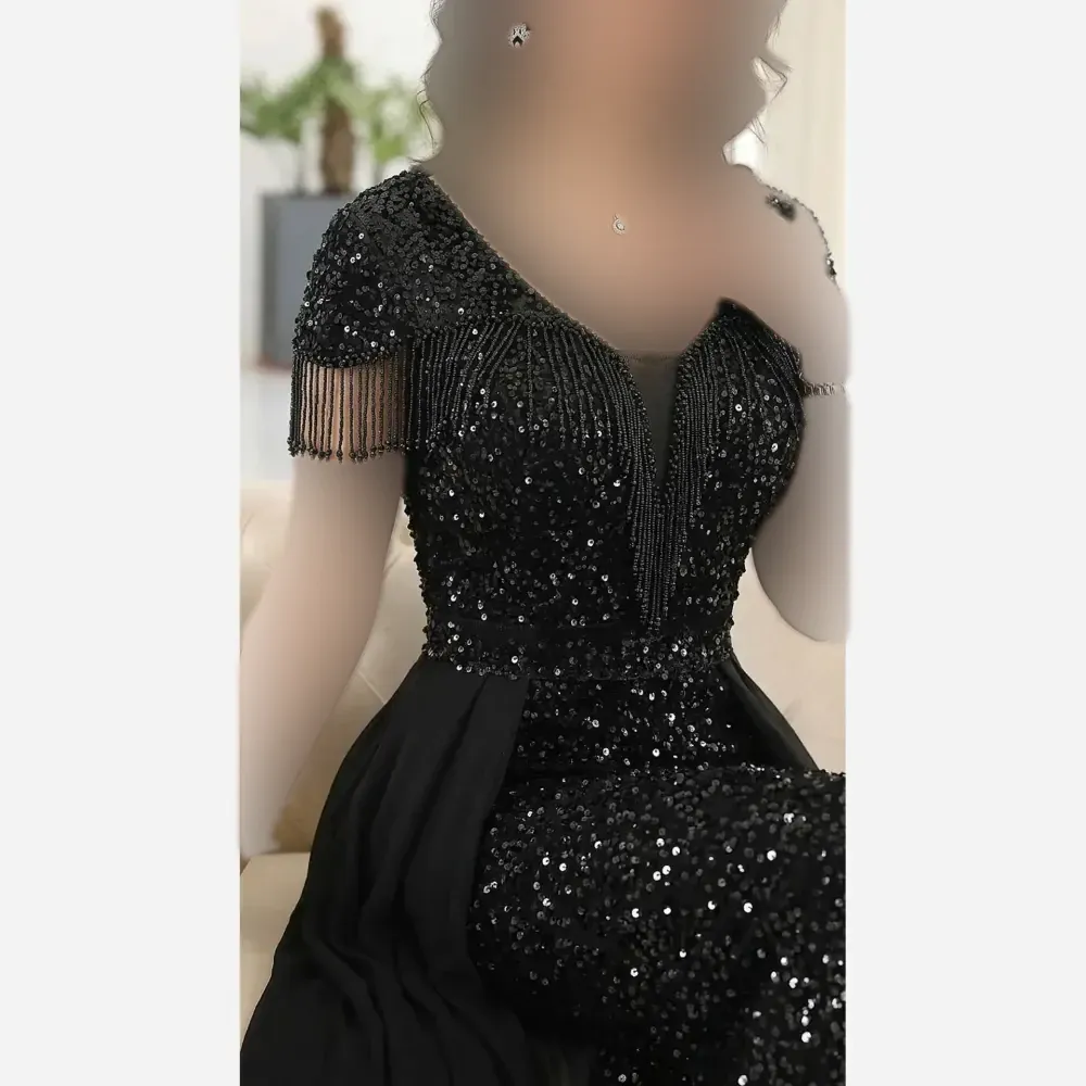 پیراهن مجلسی زنانه ساتن تافته مدل لاله دامن پرچین کاپدار سایز 36 تا 52