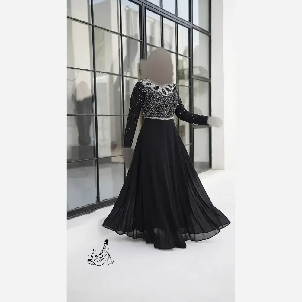 لباس مجلسی زنانه مدل تابان پولک مخمل و تور کاپدار سایزبندی 38 تا 56