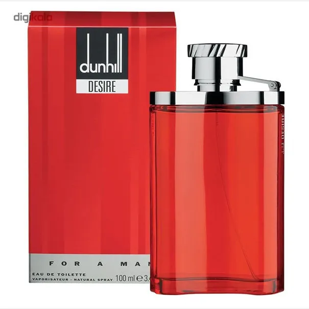 ادو تویلت مردانه دانهیل مدل Desire Red حجم 100 میلی لیتر