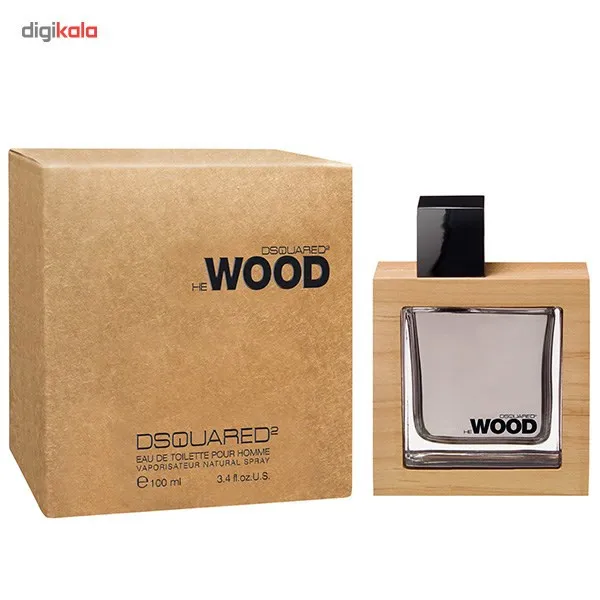 ادو تویلت مردانه دیسکوارد مدل He Wood حجم 100 میلی لیتر