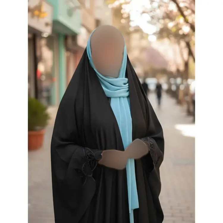 چادر جده آذرخش جنس کن کن ندا مروارید رنگ مشکی