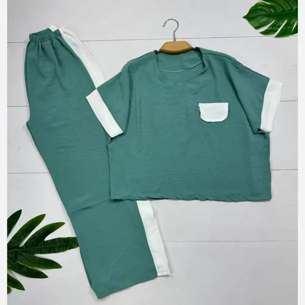 کیف fashion جنس نانسی رنگ نسکافه ای ابعاد 20 در 20 سانت