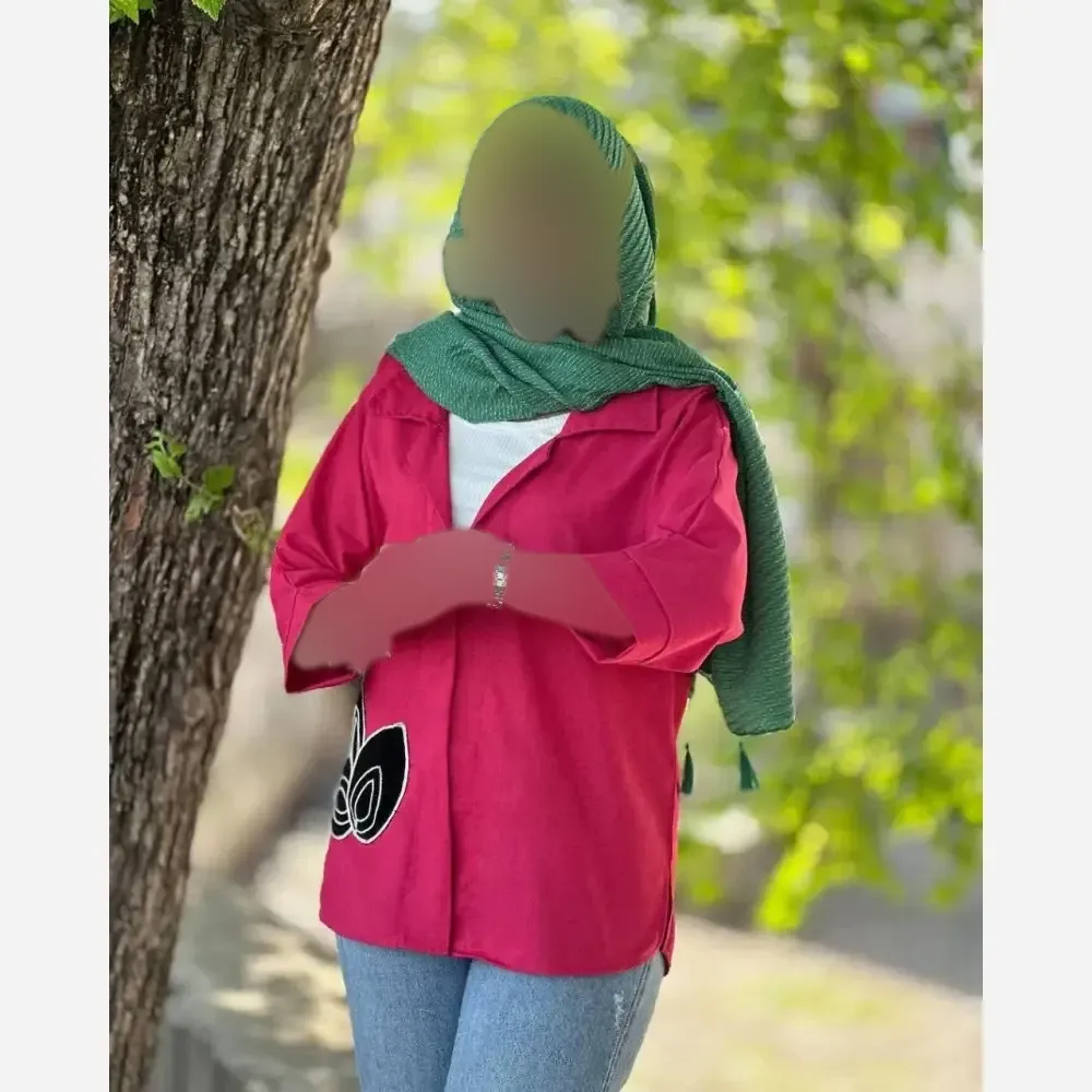 مانتو کایرا لنین گلدوزی شده فری سایز زنانه در رنگبندی متنوع