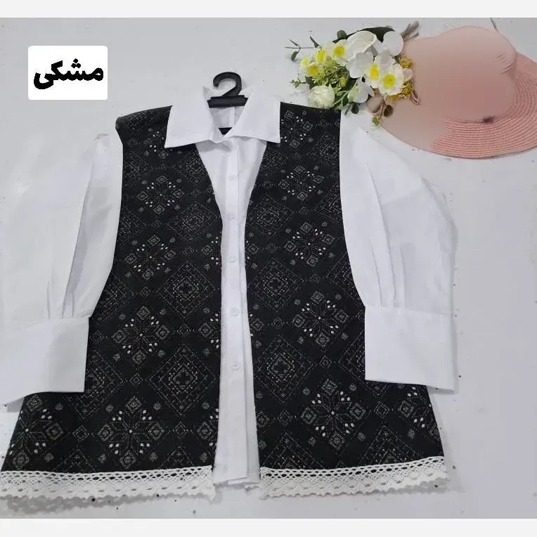 کت و شلوار هلن مازراتی خرجکار پیچازی در رنگبندی متنوع و سایزبندی 1 و 2