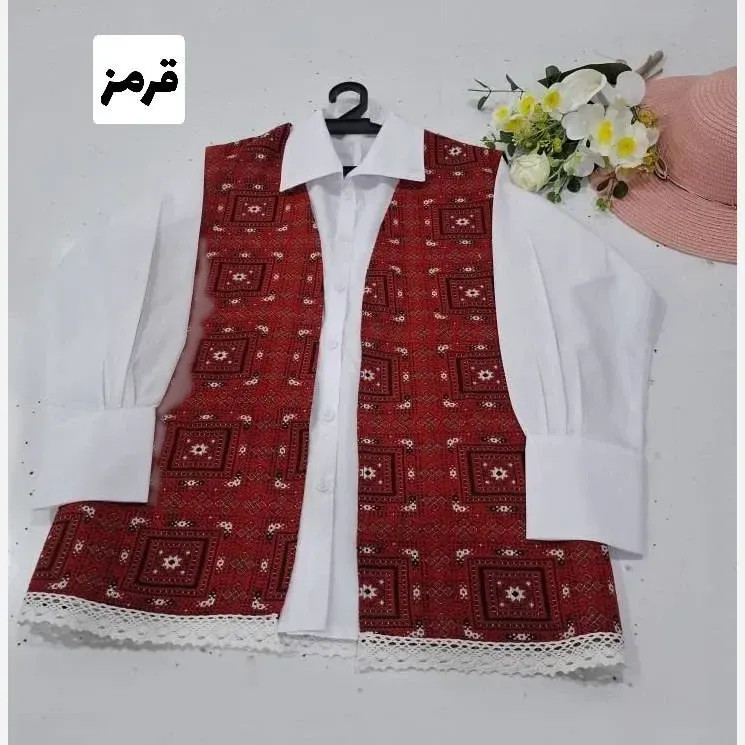 کت و شلوار هلن مازراتی خرجکار پیچازی در رنگبندی متنوع و سایزبندی 1 و 2