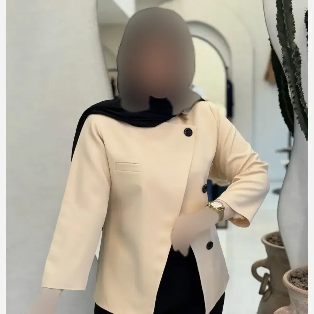 کت شلوار زنانه جنس مازراتی درجه یک مدل بگ بابونه
