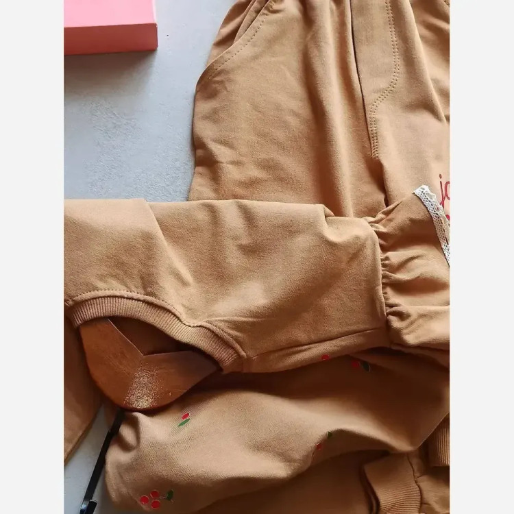 ست لباس بچگانه بلوز دورس لاکرا و شلوار کتان سایز 35