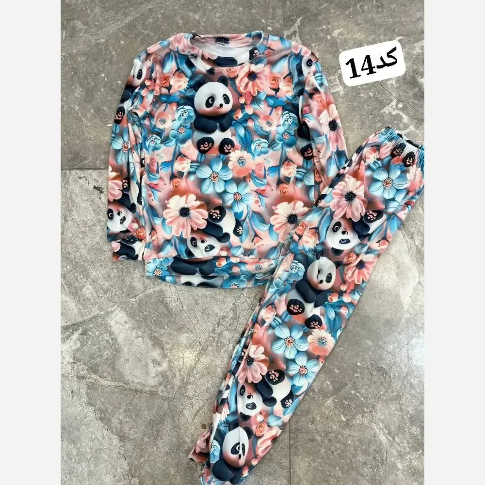 بلوز و شلوار بچگانه مخمل وارداتی نرم و لطیف مناسب سن 1 تا 8 سال