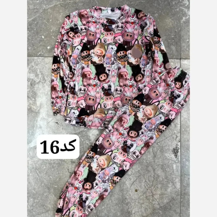 بلوز و شلوار بچگانه مخمل وارداتی نرم و لطیف مناسب سن 1 تا 8 سال