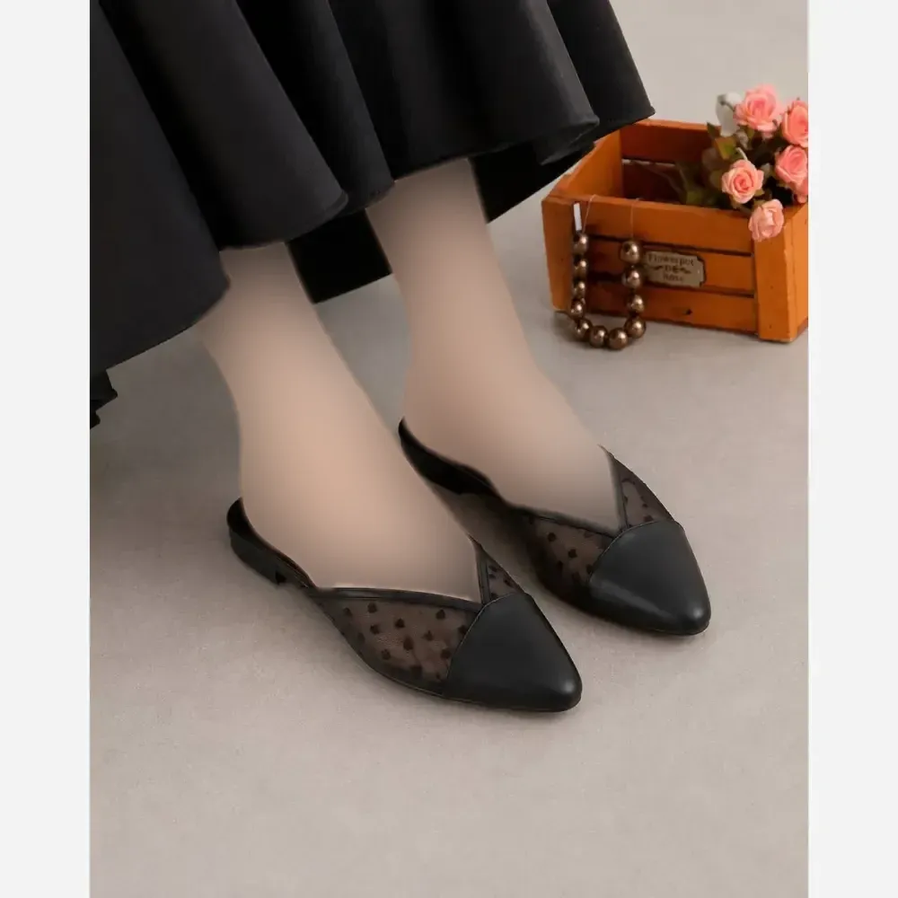 اسلیپر قلبی زیره پلیمر مشکی