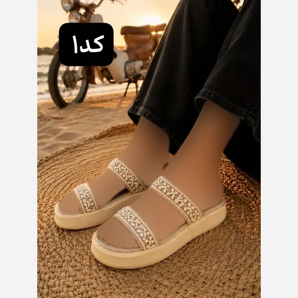 صندل سنتی زنانه زیره پلیمر راحت و شیک سایز 37 تا 40