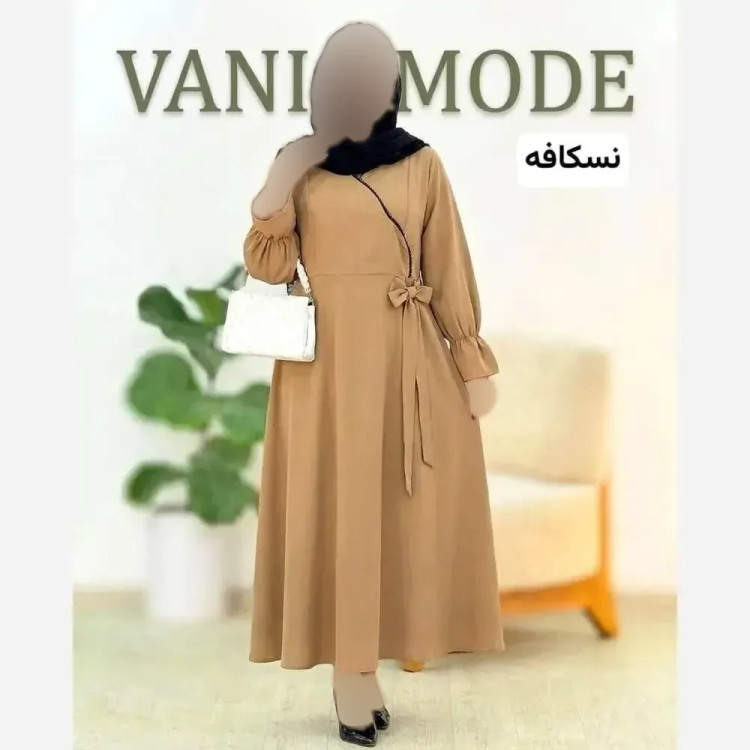 مانتو عبایی غزاله جنس الیزه درجه یک فری سایز