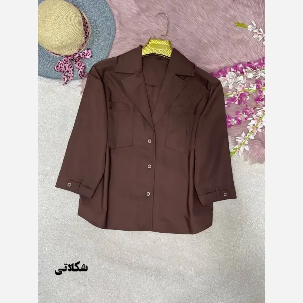 شومیز آستین فلشی پناه پری ایرانی فری سایز 38 تا 46 در رنگ بندی متنوع
