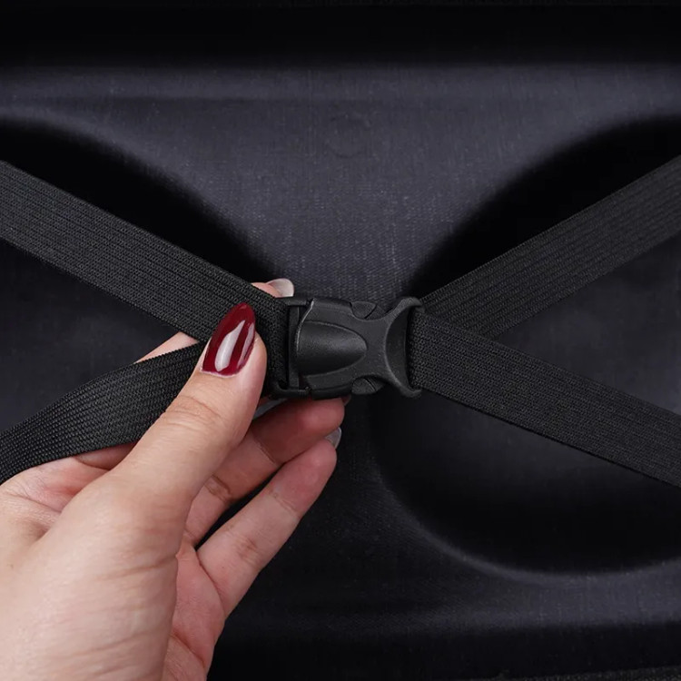 کیف نظم دهنده لباس زیر زنانه طرح چنل درب زیپی محفظه توری بند نگهدارنده سوتین